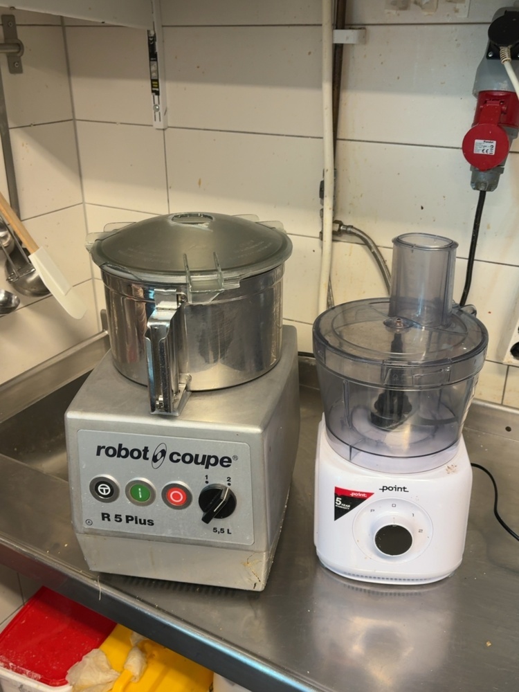 1536064-1 Food processor with accessories - Robot Coupe R 5 Plus