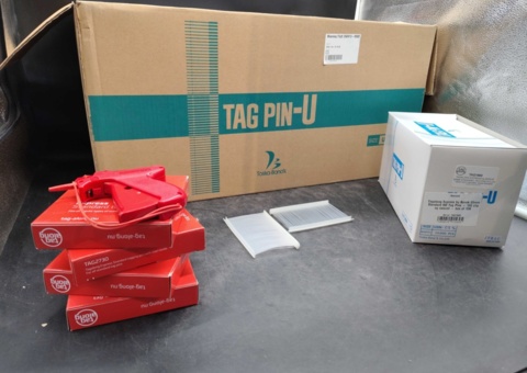 Tagging guns and tag pins - Tagalong/Banok, 65 mm, nylon