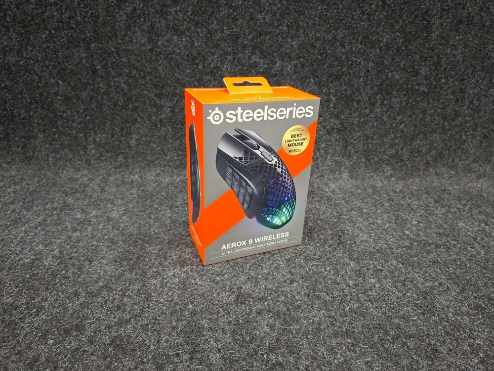 1579151-2 Gamingmus Steelseries Aerox 9 Wireless (svart)