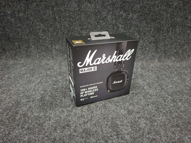 1579152-2 Marshall Major V Wireless Headphones, On-Ear (Black)