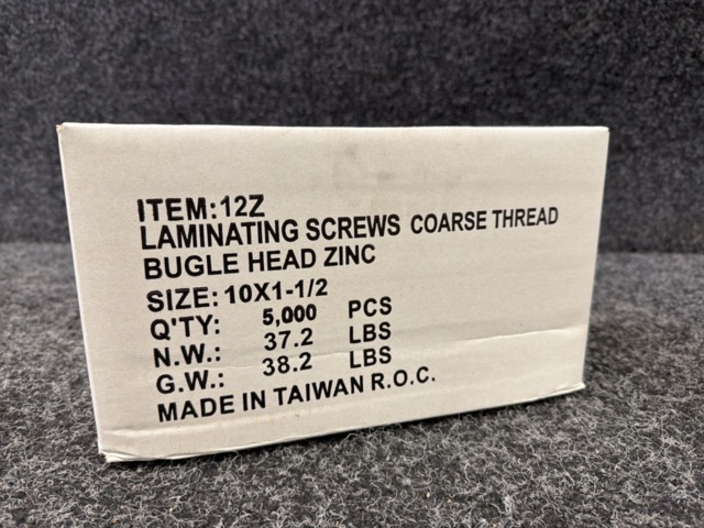 1579293-2 Approximately 5000 pcs Drywall Screw Grabber 4.8x38mm