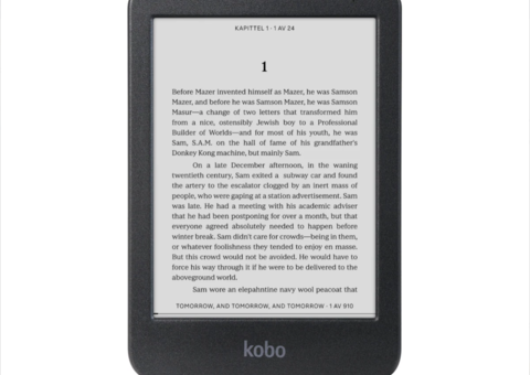 E-Läsare Kobo Clara BW 6" 16GB (svart)