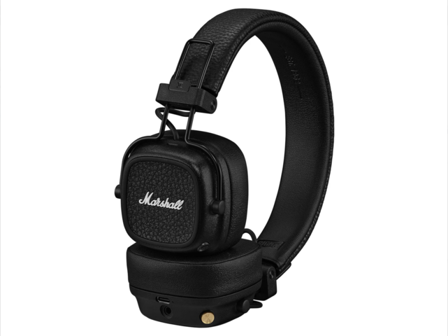 1579152-1 Marshall Major V Wireless Headphones, On-Ear (Black)
