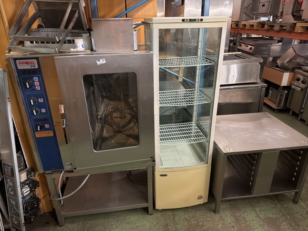 1566994-1 Kombiugn med stativ och displaykyl - Rational CD101 och Saro