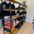 1544935-1 Sheet metal shelves 3 sections