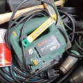 1564864-4 Large lot of tools, power tools and parcel trolleys