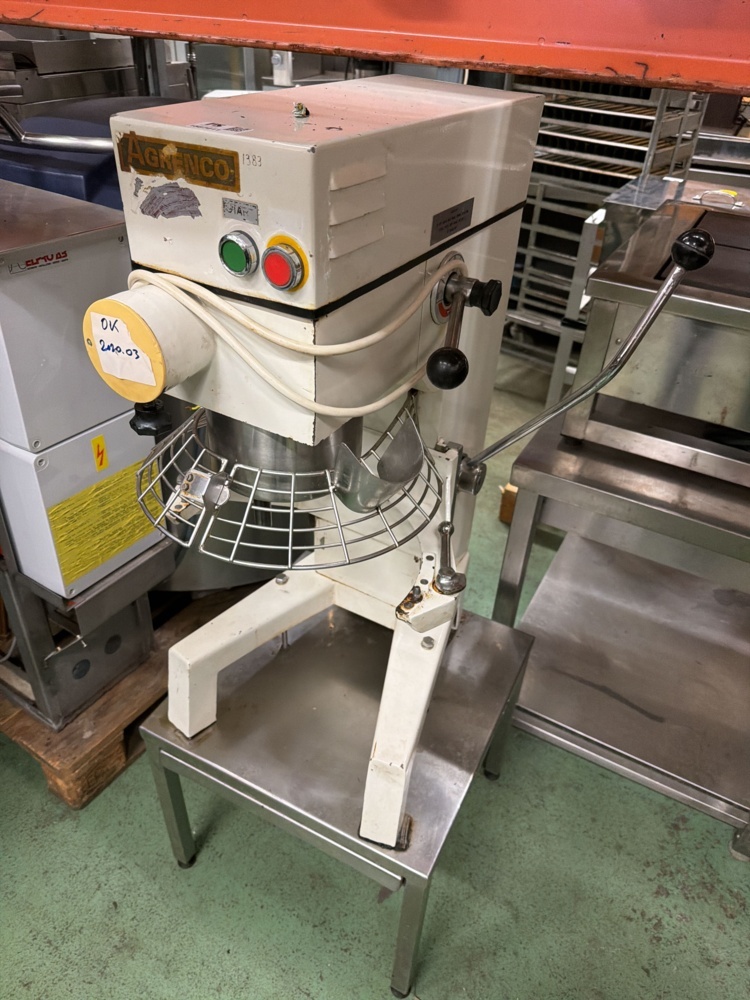 1567011-2 Planetary mixer on stainless steel stand - Agrenco