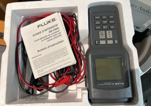 Power and harmonic analyzer - Fluke 41 Power Harmonics Analyzer