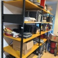 1544947-2 Two shelves with contents