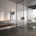 1563342-2 Gray tiles in size 15x15 cm for floors and walls