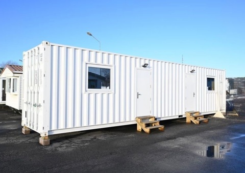 Avyttring bostadscontainrar