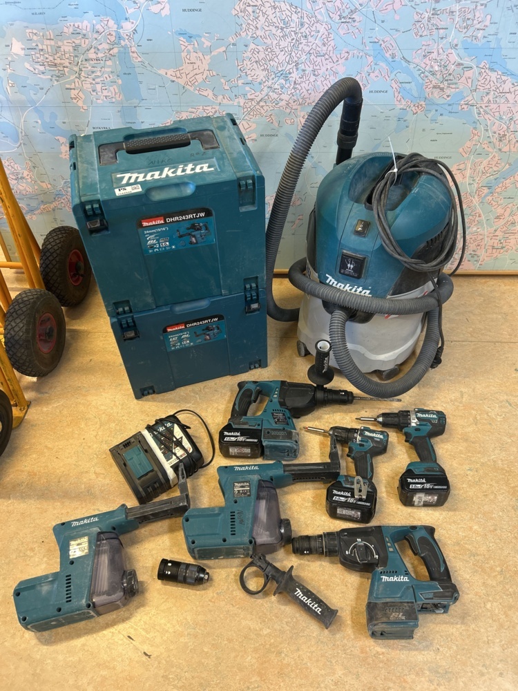1544948-1 Verktygspaket med tillbehör - Makita