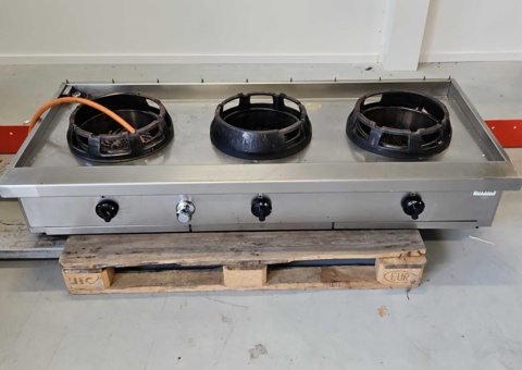 Gasolwok med 3 brännare - Casta CC/03B