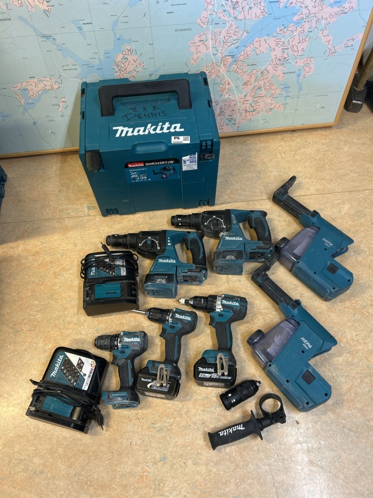 1544949-1 Verktygspaket med tillbehör - Makita