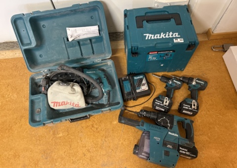 Tool kit with accessories - Makita