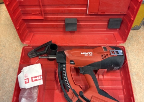 Nail gun with accessories - Hilti GX 120