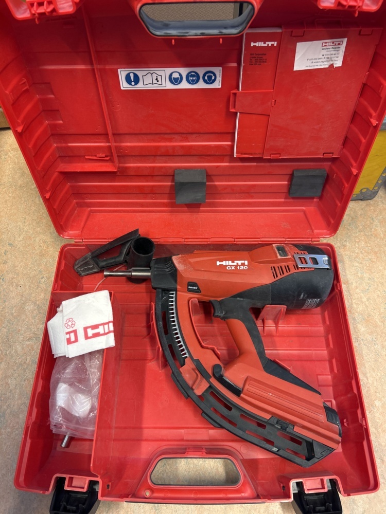 1544956-1 Bultpistol med tillbehör - Hilti GX 120