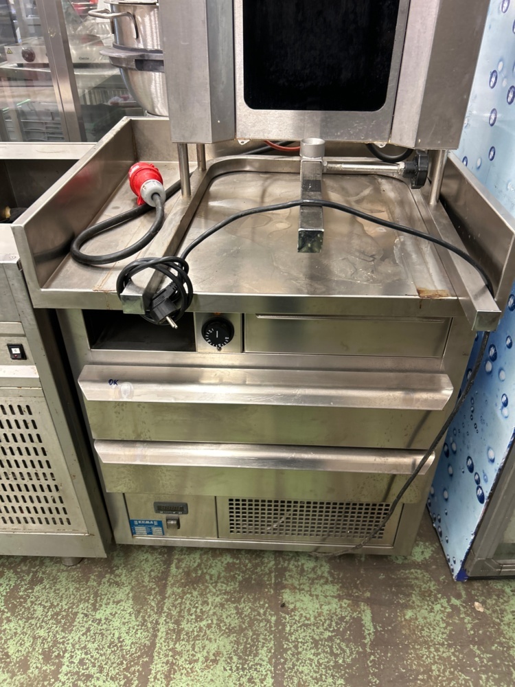 1567026-2 Kebab grill with cooling bench - Atalay, Kema