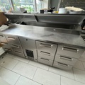 1580068-2 Refrigerated counter Coolpart with cooling trough 12 drawers
