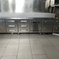 1580069-1 Grill cooling bench Coolpart 12 drawers and stainless steel riser