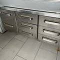 1580069-2 Grill cooling bench Coolpart 12 drawers and stainless steel riser