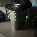 1580071-8 Kitchen utensils accessories, microwave, airfryer, baking trays, canteens, serving plates, dishes