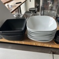 1580071-16 Kitchen utensils accessories, microwave, airfryer, baking trays, canteens, serving plates, dishes