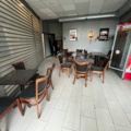1580073-1 Restaurant interior furniture 5 tables 15 chairs