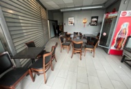 1580073 Restaurant interior furniture 5 tables 15 chairs