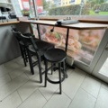 1580073-2 Restaurant interior furniture 5 tables 15 chairs