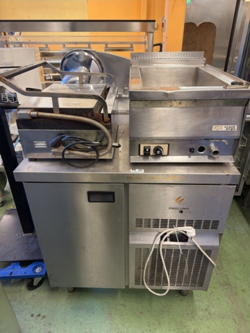1567041-1 Refrigerated counter, heating unit, contact grill - Haglund, Eku, Options