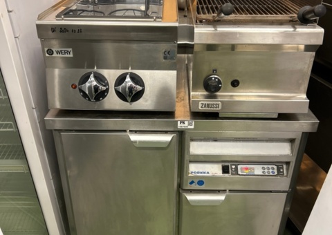 Warming cabinet, heater, gas grill – Porkka, Wery, Zanussi