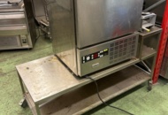 1567040 Chillblaster and stainless steel bench on wheels - Zanussi