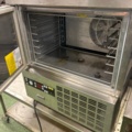 1567040-4 Chillblaster and stainless steel bench on wheels - Zanussi