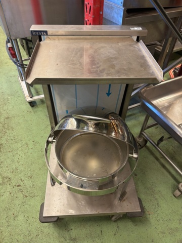 1566037-2 Back cart, chafing dish, tub on wheels