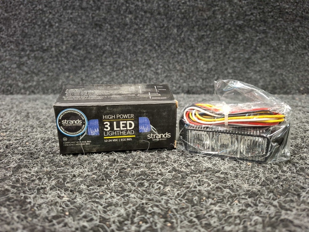 1580104-2 6 pcs flash lights 3LEDx3W 12.24V, Strands