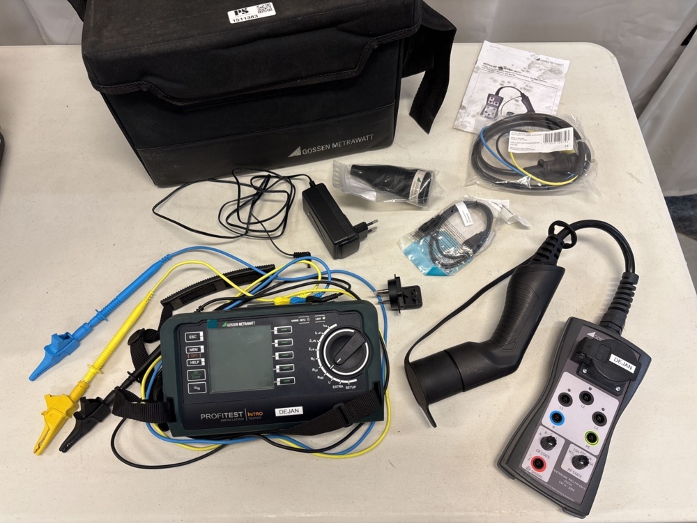 1511383-1 Installation tester with accessories - Gossen Metrawatt Profitest Intro