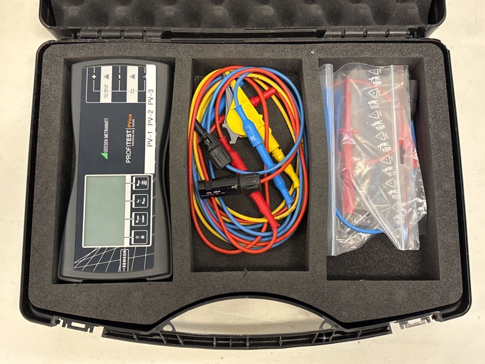 1511384-1 Installation tester with accessories - Gossen Metrawatt Profitest PV Sun