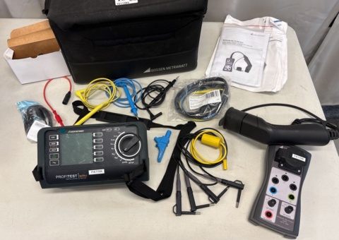 Installation tester with accessories - Gossen Metrawatt Profitest Intro