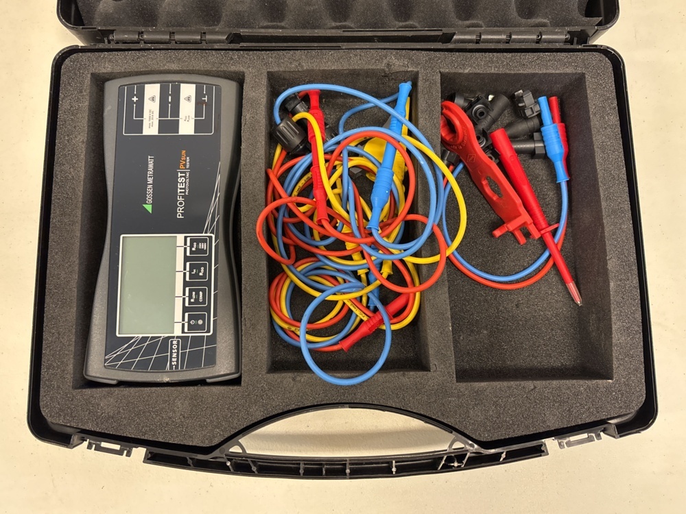 1511386-2 Installation tester with accessories - Gossen Metrawatt Profitest PV Sun