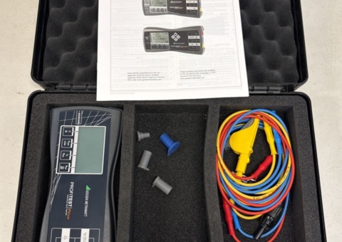 Installation tester with accessories - Gossen Metrawatt Profitest PV Sun
