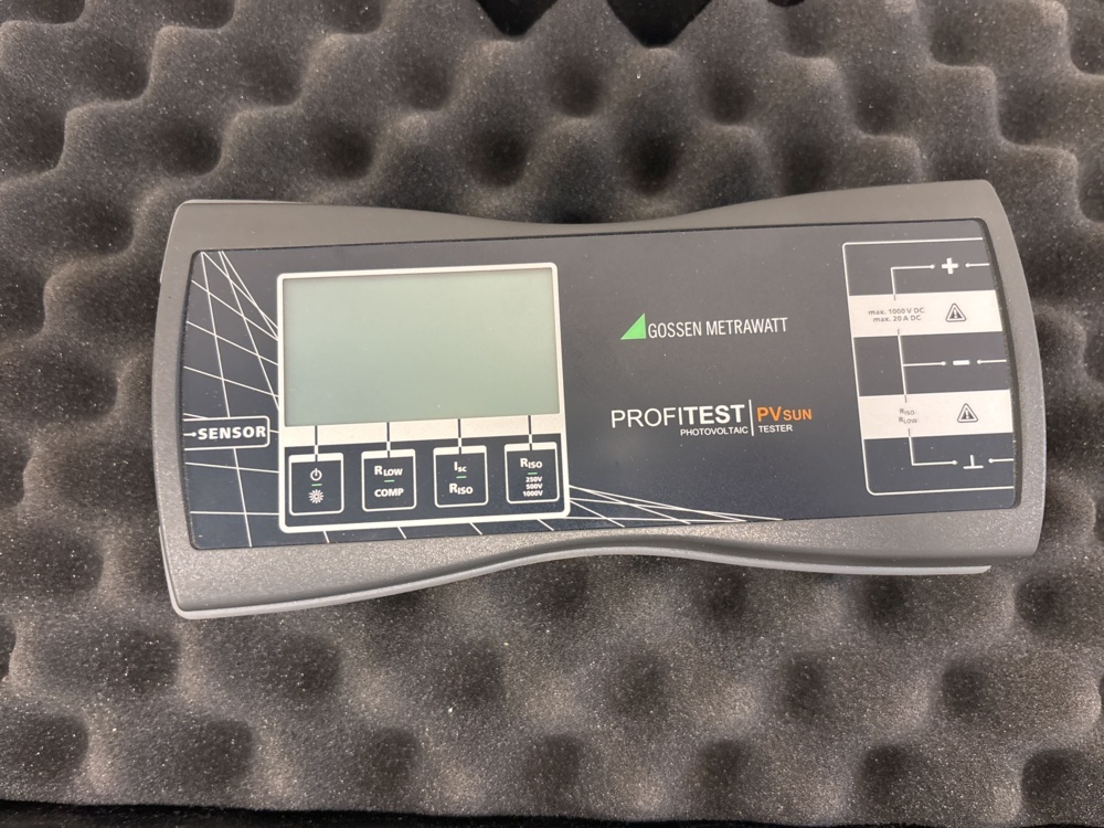 1511388-2 Installation tester with accessories - Gossen Metrawatt Profitest PV Sun