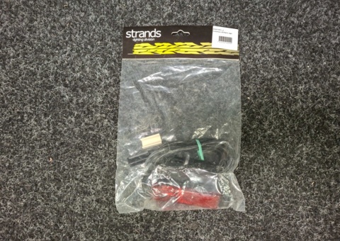 7 pcs Position lights LED red, Strands
