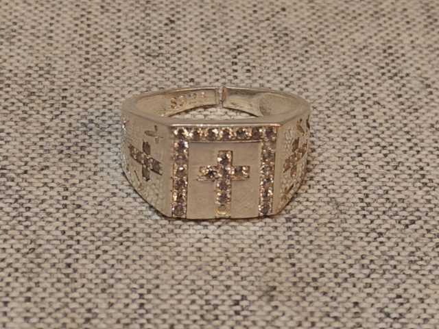 1435880-8 Silversmycken - ringar, halsband m.m. ca 26 gram