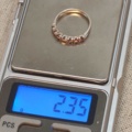 1435880-13 Silversmycken - ringar, halsband m.m. ca 26 gram