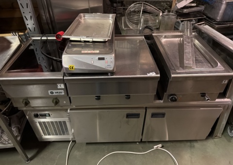 Kylbänk, avlastningbänk, kyl och värmeplatta, m.m - Haglund, Electrolux, Wery