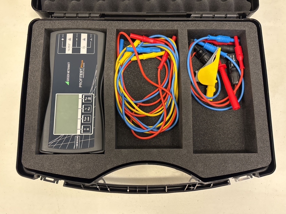 1511391-1 Installation tester with accessories - Gossen Metrawatt Profitest PV Sun