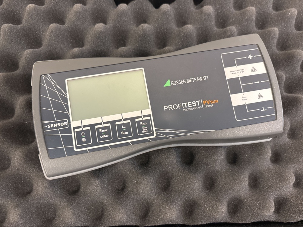 1511391-2 Installation tester with accessories - Gossen Metrawatt Profitest PV Sun