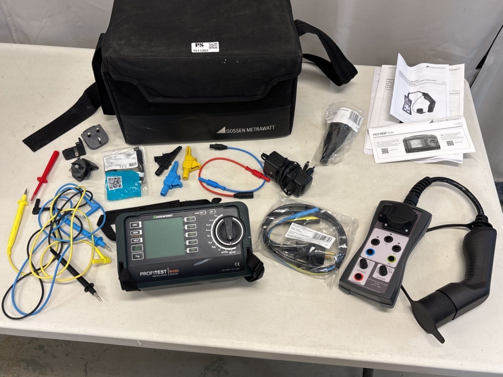 1511392-1 Installation tester with accessories - Gossen Metrawatt Profitest Intro