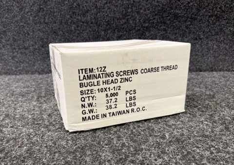 Approximately 5000 pcs Drywall Screw Grabber 4.8x38mm